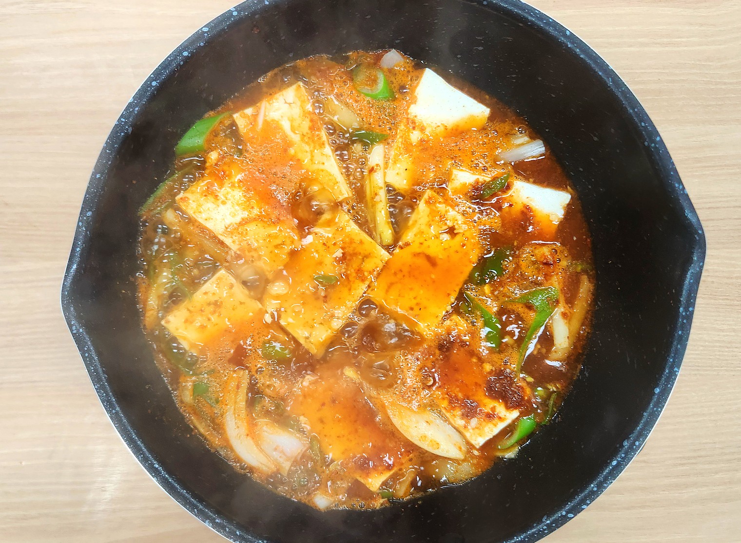 Dubu jorim - Korean braised tofu high protein side dish