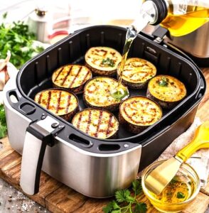 Grilled eggplant healthy cooking method blood sugar