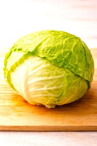 fresh cabbage known for stomach health benefits