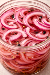 pickled onions low fructan gut friendly raw onion stomach pain remedy