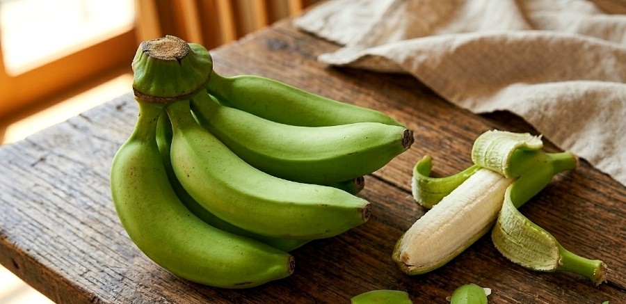green unripe bananas high in resistant starch for weight loss and blood sugar control